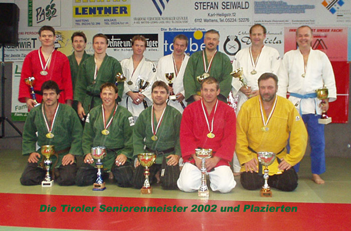 Die Tiroler Seniorenmeister 2002