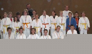 U13 Nachwuchs mit Trainer Gangl Reinhold und Karnutsch Gerhard